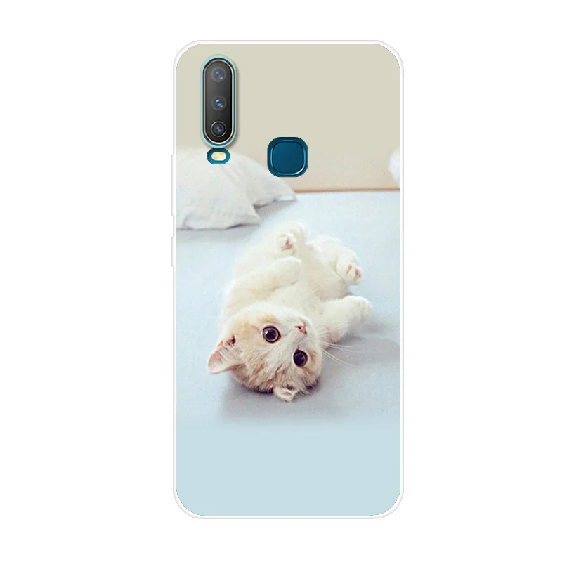 Силиконовый чехол для мобильного телефона чехол для Vivo Y17 Y15 Y95 Y91 Y91C Y83 Y81 V11 V11i V15 V15 Pro V9 чехол из мягкого ТПУ для Vivo Y91C Y 17 V15Pro 15