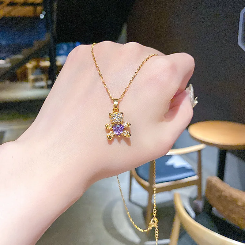 Модные 2021 Мода золотое покрытие ювелирные изделия Луна Подвески в виде сердца из