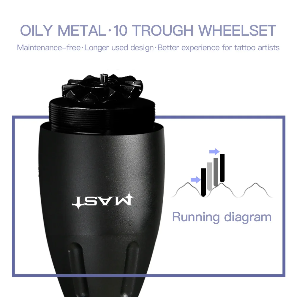 Профессиональная вращающаяся тату ручка машина для перманентного макияжа