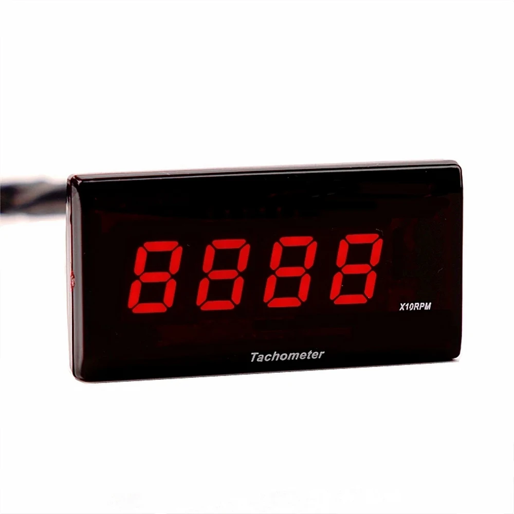 

Mini RPM Meter Digital LCD Display Tachometer For Racing Motorcycle