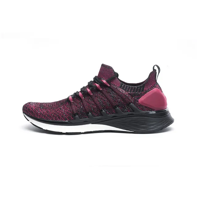 Red 44 Xiaomi Mijia Sneaker 3 Running Shoes Popcorn Cloud Bomb 6 in 1 Uni-moulding 3D Smart Fishbone Lock System Knit Upper - Цвет: Red 44