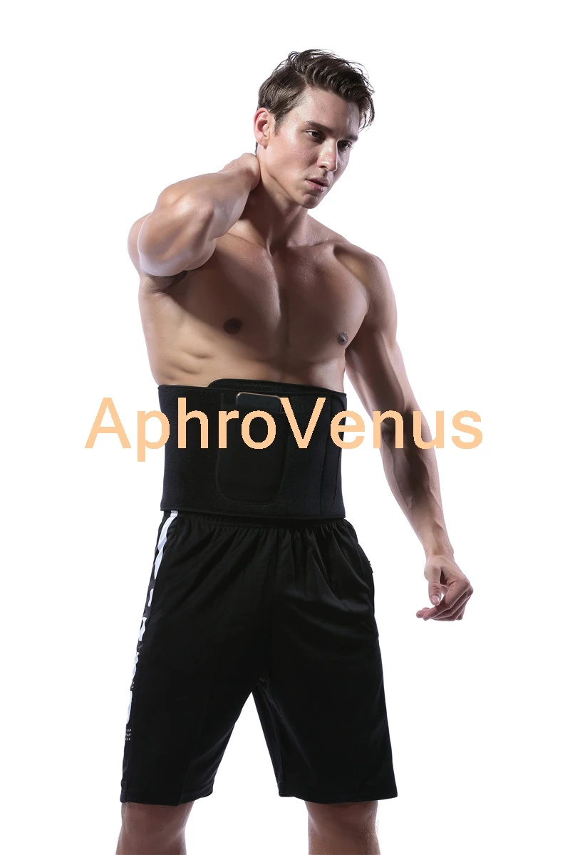 

Men Waist Trainer Belts Sauna Slimming Body Shapers Girdle Workout Sweat Belly Trimmer Corset for Weight Loss