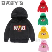 children hooded hoodies kids cartoon sweatshirts baby pullover tops toddler girls boys funny clotheskmt2454