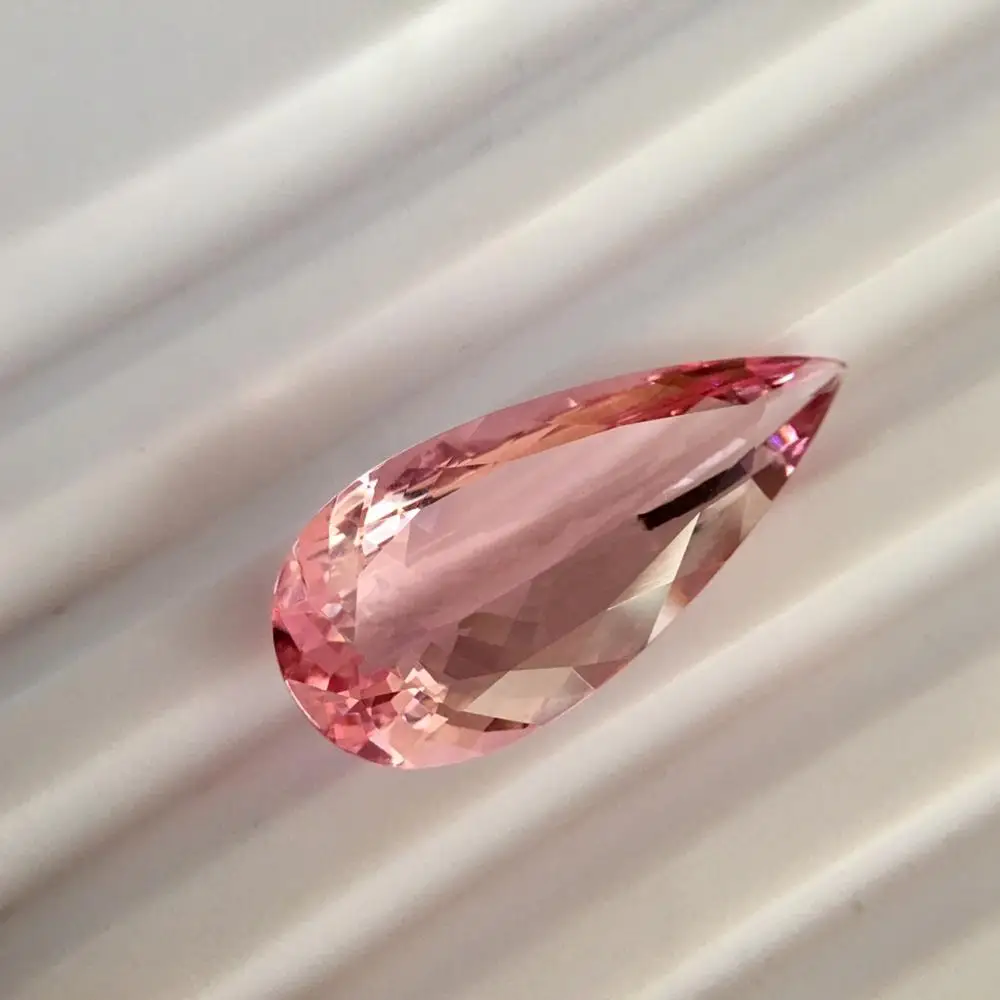 C8F9C67 Morganite Gemstones Natural 21.65ct Loose Stones for Earrings Making Jewelry | Украшения и аксессуары