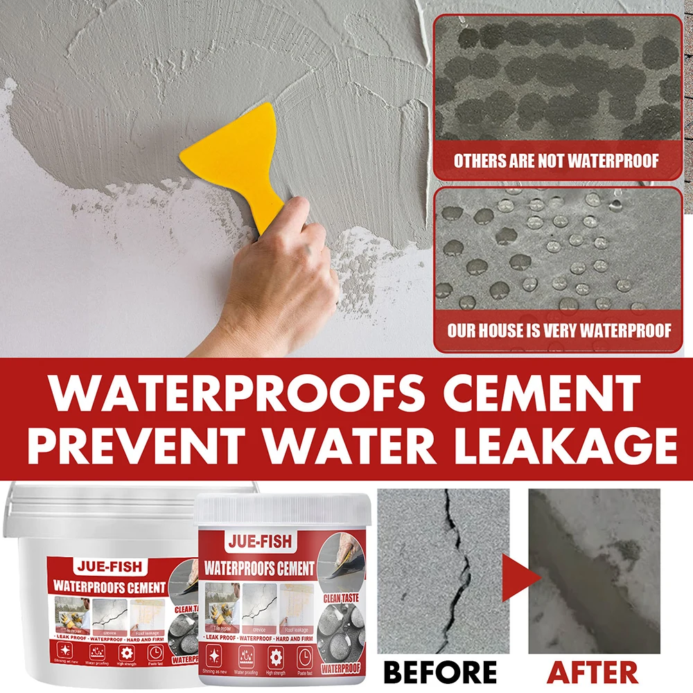 

Wall Mending Agent Repair Putty Patch Repair Renovation Cream Peeling Holes Crack Waterproof Cement Home Decoration Waterproof