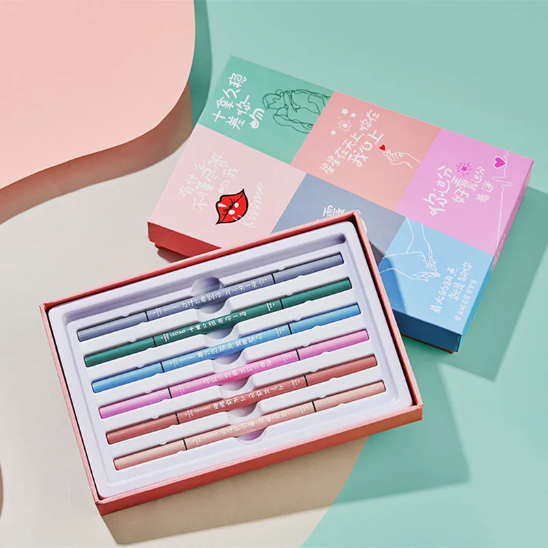 Карандаш для бровей двухсторонний трехмерный карандаш с воздушной подушкой