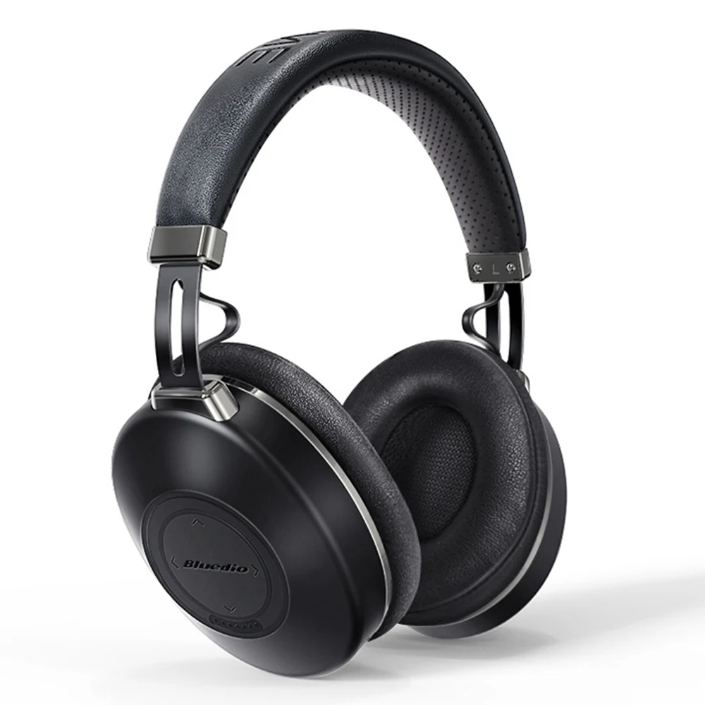 

Bluedio Headphone Noise Cancelling H2 Bluetooth 5.0 Headset with Mic Wireless Sports Head Earphone for Game Running Commute