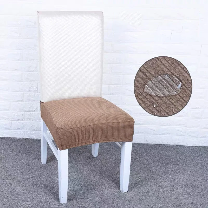 Бархатный жаккардовый обеденный чехол для кресла спандекс эластичный стульев