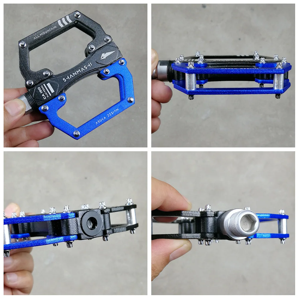 

Flat Bike Pedals MTB Road Sealed Bearings Bicycle Pedals Mountain Bike Pedals Wide Platform Pedales Bicicleta Accessories Part