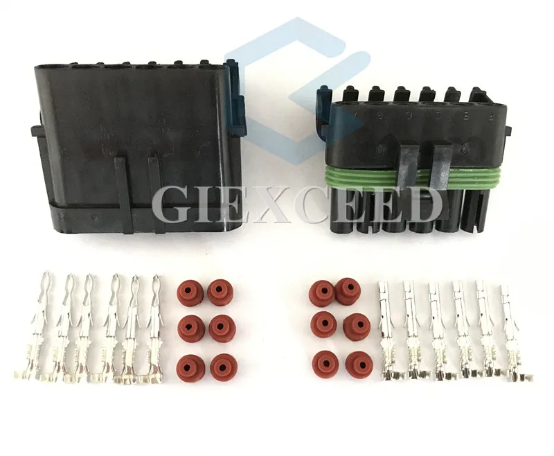 6 Pin 12015799 12010975 Авто педаль акселератора разъем для Delphi Электрический