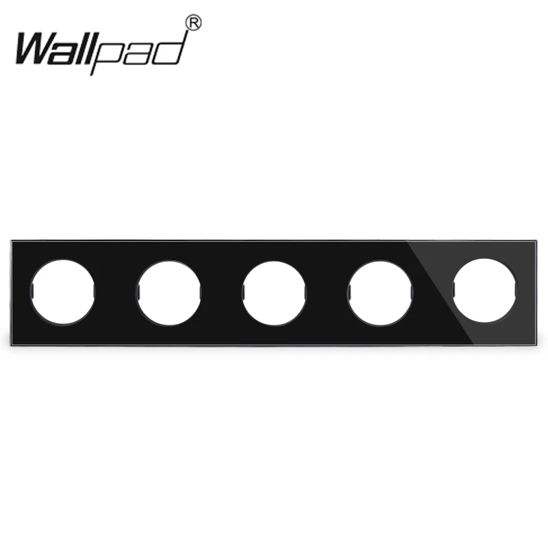 L6 самодельная Настройка белая черная стеклянная рамка 5 комплектов для настенный