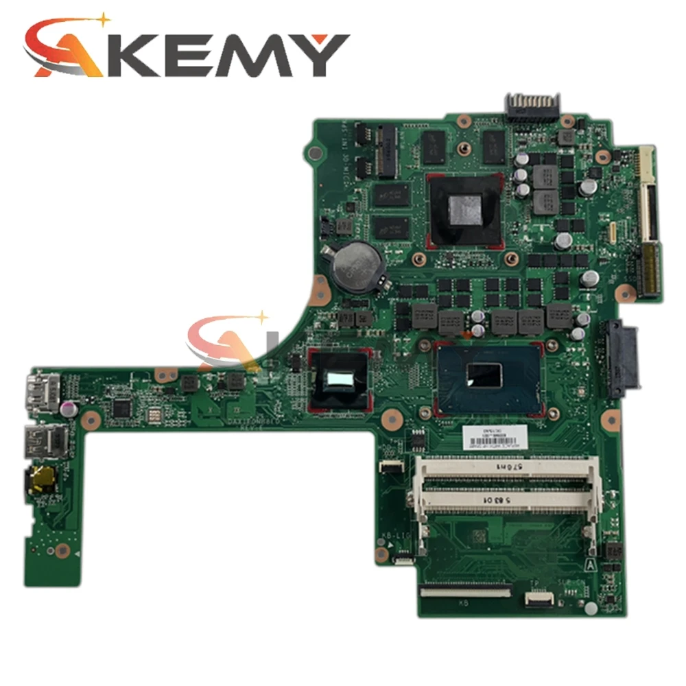 Для струйного принтера HP PAVILION 15-AK Материнская плата ноутбука 832847-001 832847-601 с i5-6300HQ
