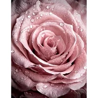 senyuart 5d diamond painting full round square embroidery picture rose flower mosaic accessories paiting cross stitch kits craft