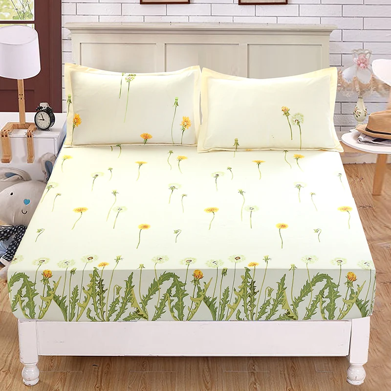 Linen BeddingOutlet Polyester Bedding Set Beautiful Floral Printed Soft Bedclothes Cover with 2 Pillowcases Bed New | Дом и сад
