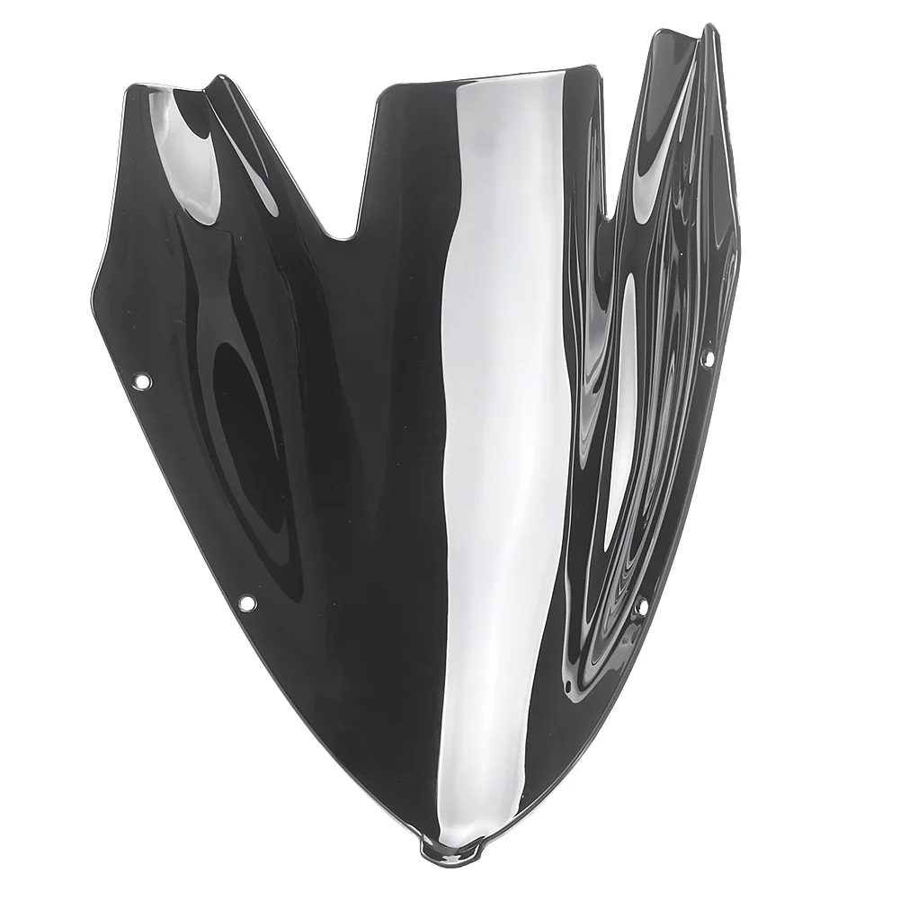 

ER-6F ABS Motorcycle Windscreen Wind Deflectors Screen Windshield Windproof Double Bubble for KAWASAKI Ninja 650R ER-6F ER6F