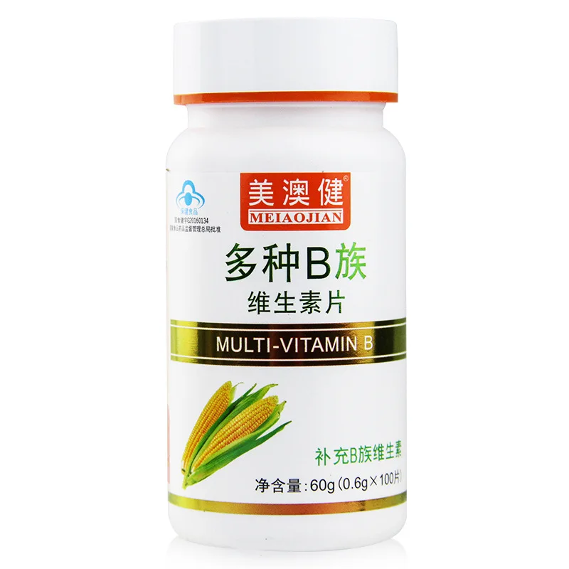 

Meiaojian Vitamin B Tablets 0.6 G/tablet * 100 Tablets VB Vitamin B Multivitamin Tablets Once a Day (warm Water After Meal) Cfda