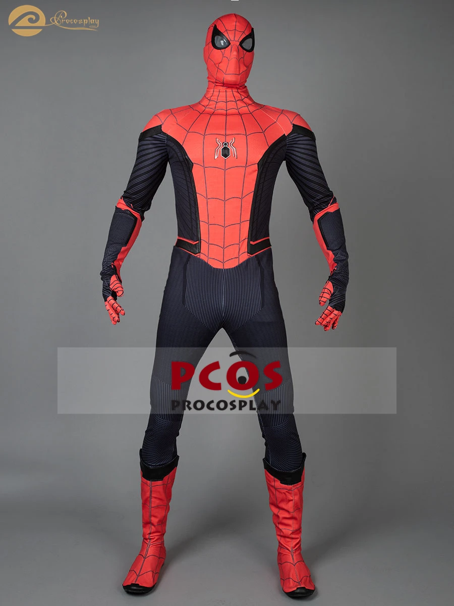 Костюм Человека паука высокой конфигурации с 3D принтом костюм Питера Паркера