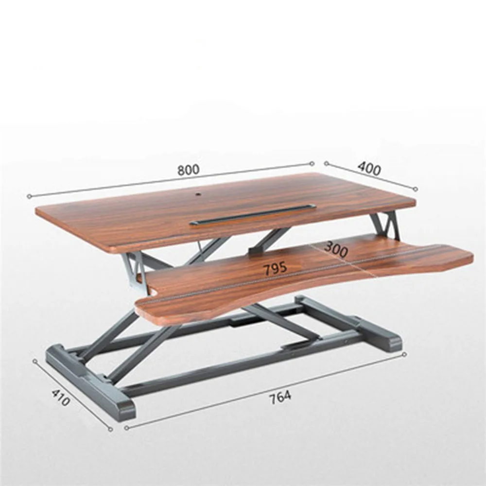 

Vertical Table Lifting Computer Notebook Desk Accessory Move Portable Folding Staging Chair Desk Office Furniture Laptop Stand