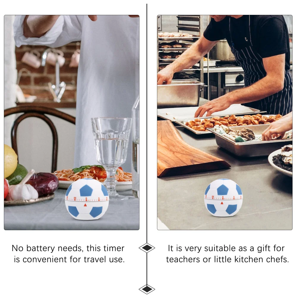 

1 Pc Multipurpose Kitchen Reminder Football Shape Timer Time Reminder