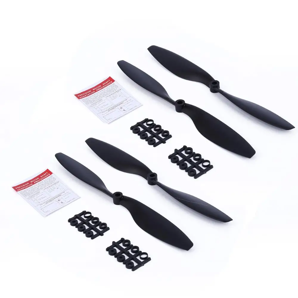 2/4/6 пар 1045 пропеллер Prop CW CCW лезвия для DJI F450 F550 RC DIY для A2212 KV1000 мотор хорошо сбалансированный пропеллеры Drone Камера