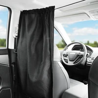 2pcs 6982cm car isolation curtain partition protection commercial air conditioning sunshade privacy curtain for taxi cab