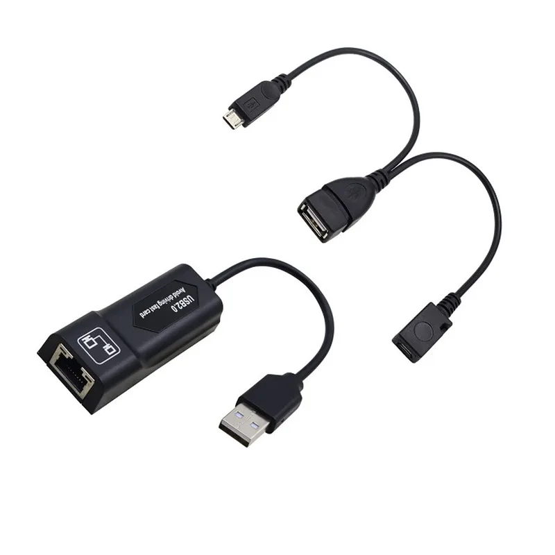 

Drive-free External USB2.0 Network Card USB To RJ45 Network Port Computer Wired 100M 100M Network Card Rj45