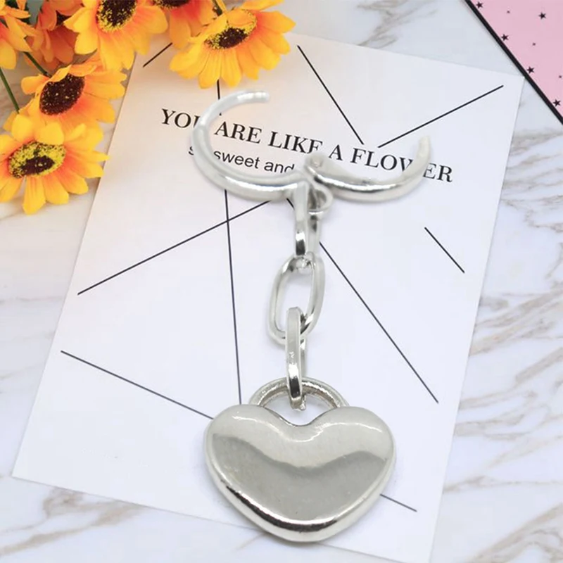 Висячие серьги Death Note женские в форме сердца высококачественные для косплея