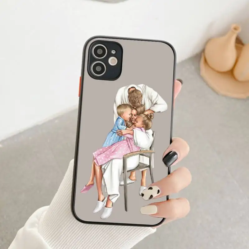 Чехол для iPhone X XR XS 7 8 Plus 11 12 pro MAX прозрачный матовый противоударный | Мобильные