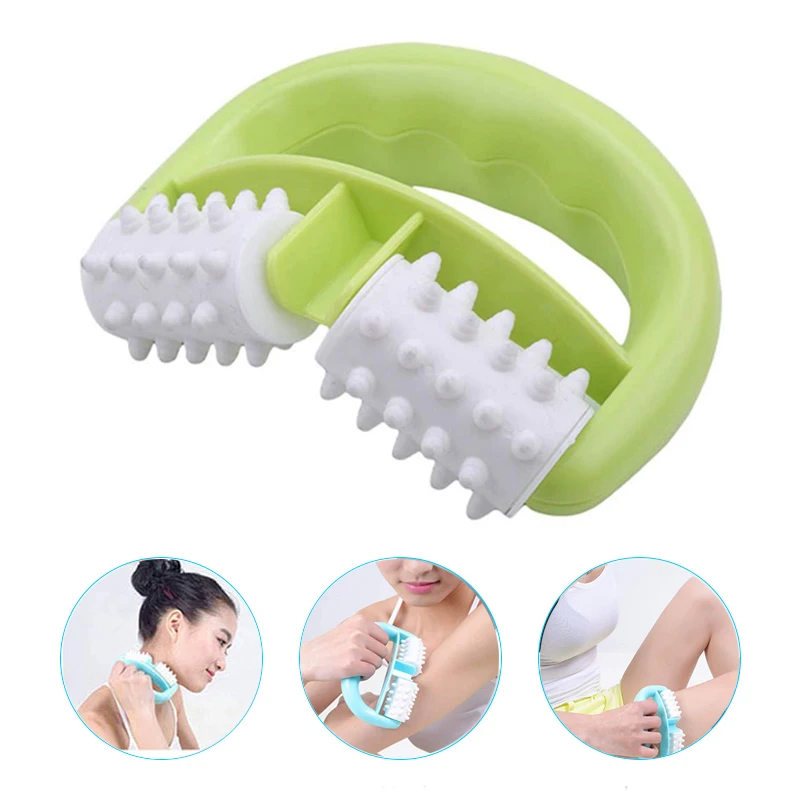 D образный роликовый массажер для борьбы с жиром Антицеллюлитный инструмент