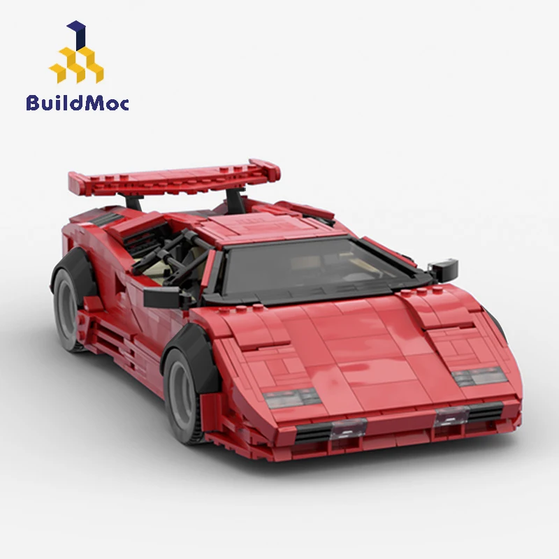 BuildMoc техническая Гоночная машина скоростные чемпионы строительные блоки MOC