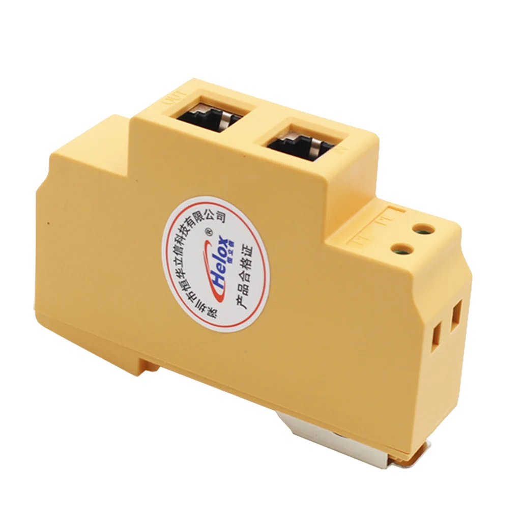 MagiDeal 100 Мбит/с RJ45 Ethernet сетевое устройство защиты от перенапряжений|Сетевые