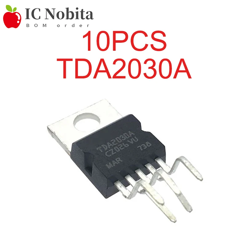 10 шт. TDA2030 TO220-5 TDA2030A-220 Мощность линейный усилитель звука чип защиты от короткого