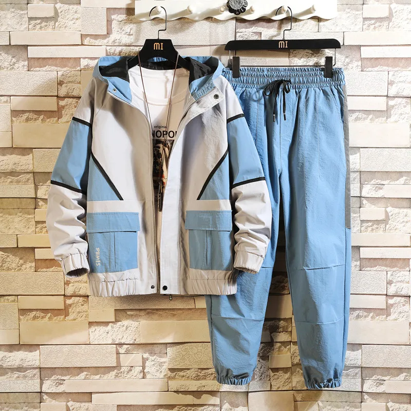 

Sportswear hoodies tracksuit men 2021 spring hooded men's sets casual jogging women tracksuit 2 piece set