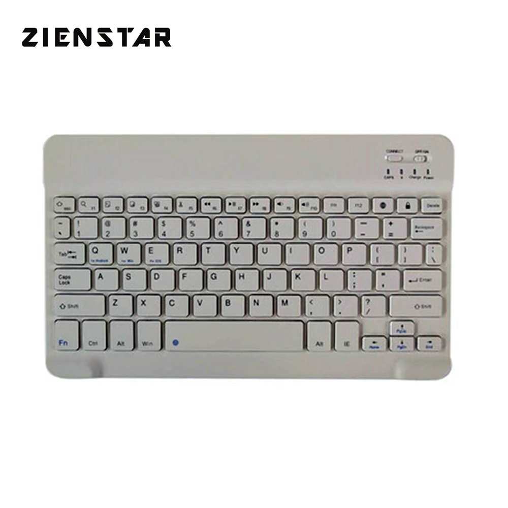 Zienstar 7 дюймов 10 Беспроводная клавиатура Bluetooth 3 0 для IPAD MACBOOK ноутбука tv BOX