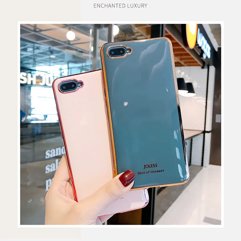 Luxury Silicone Case For Oppo RX17 Neo phone Case For OPPO K1 Cover Shockproof Fundas Ring Stand Holder Cases oppo R15x K1 K3 K9