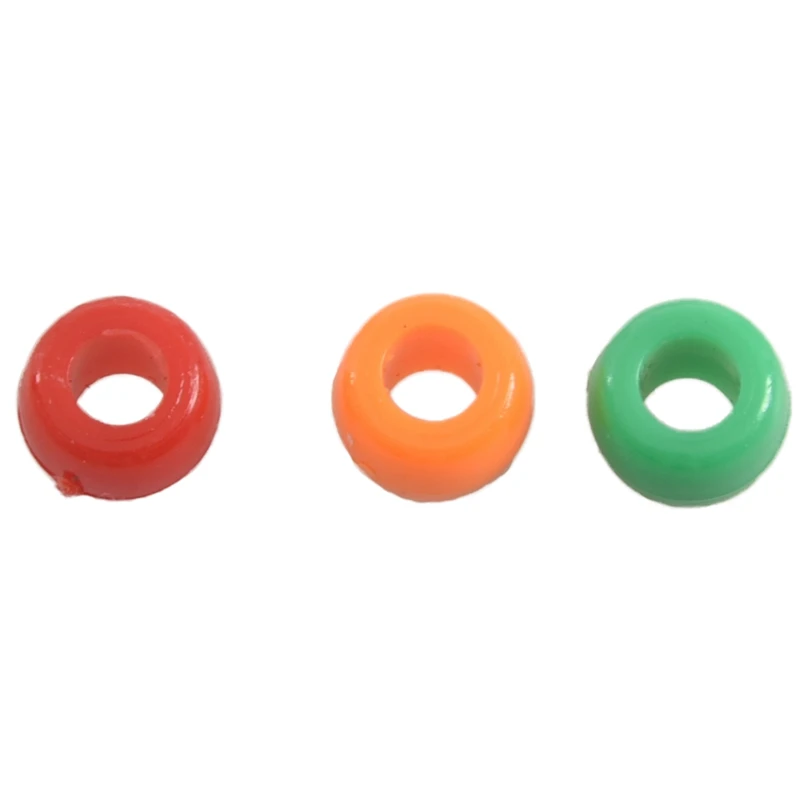 

600 Pcs Mixed Plastic Pony Beads 9Mm X 6Mm(3/8" X 2/8")