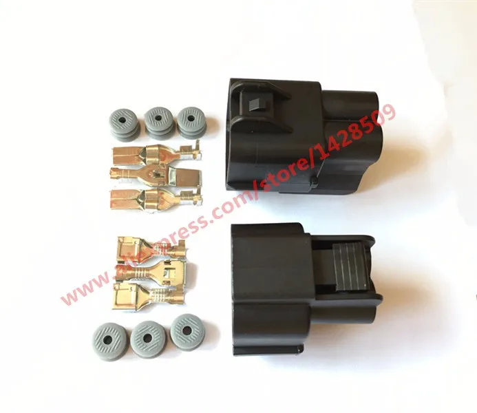 10 комплектов женский и мужской 3 Pin KET автомобильный провод разъем MG642292-5