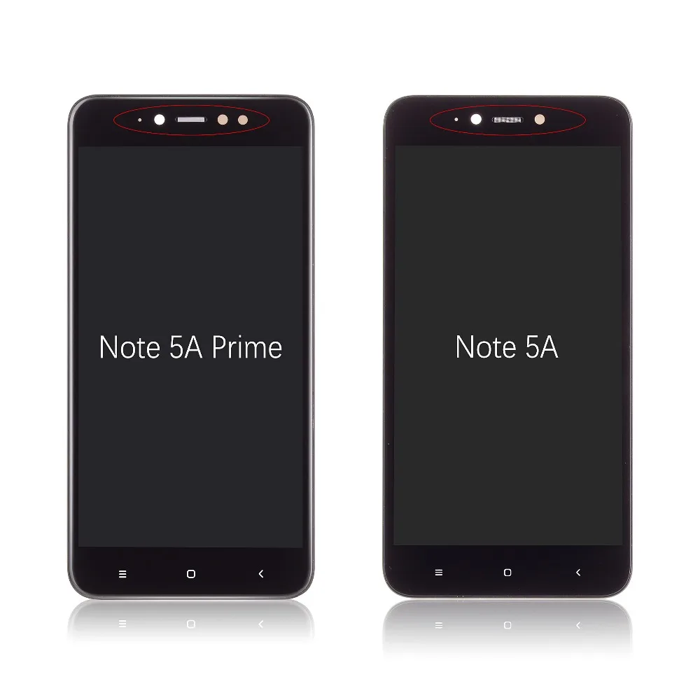 Оригинальный ЖК-дисплей 5 дюйма для XIAOMI Redmi Note 5A Prime сенсорный экран с рамкой в
