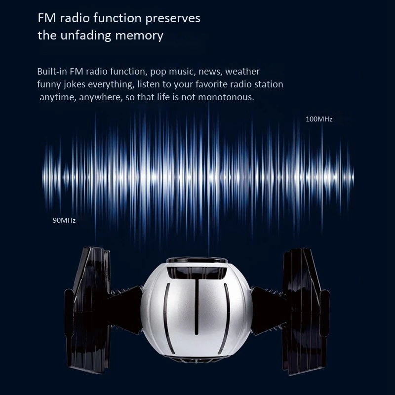 Оригинальный беспроводной Bluetooth динамик TK 01 Space One крутой многофункциональный