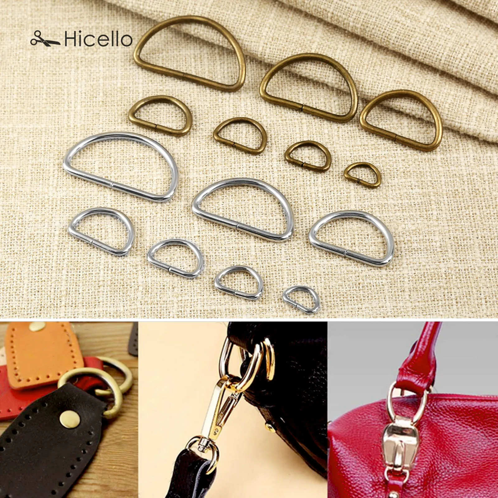 Металлические D образные кольца пряжки 20 шт./лот|ring buckle|d ring bucklegarment buckle |