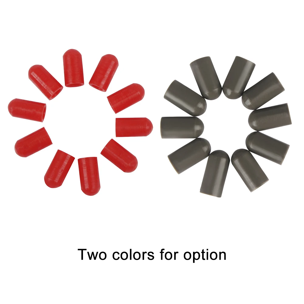 Тихие наконечники для барабанных палочек из силикона 10 шт. | Спорт и развлечения