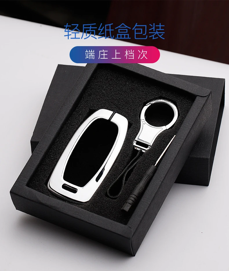 Горячая Натуральная кожа Автомобильный ключ чехол для Volkswagen VW Tiguan MK2 Magotan Passat B8 CC