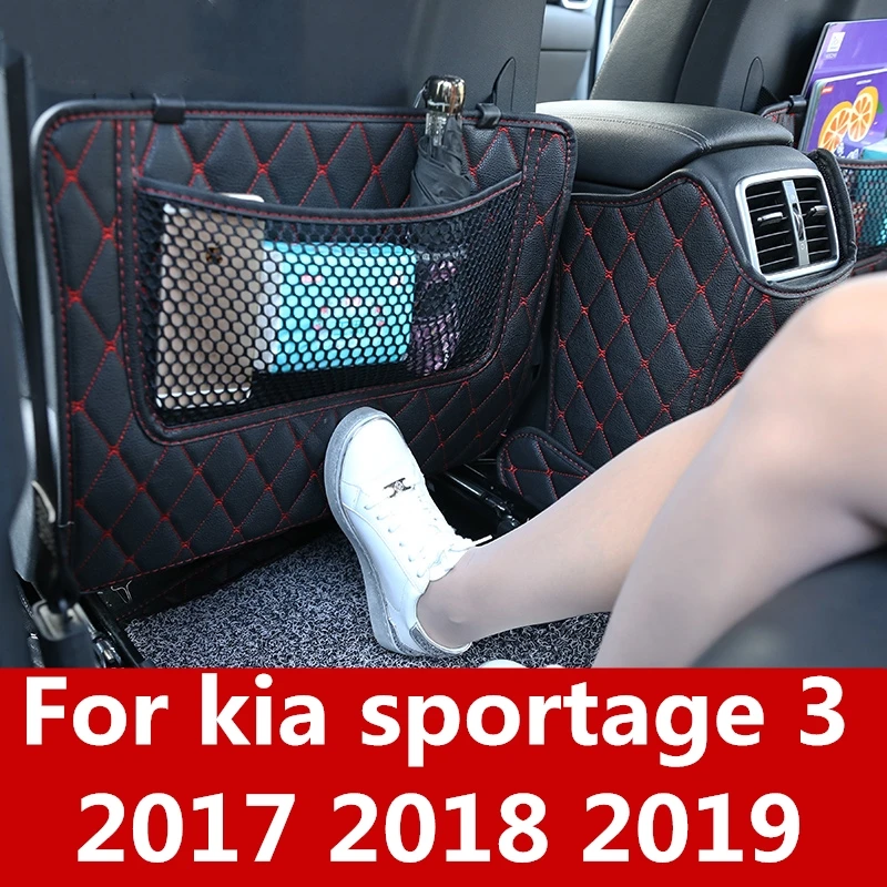 Защитный чехол на заднее сиденье для kia sportage 3 2017 2018 2019 защита от удара
