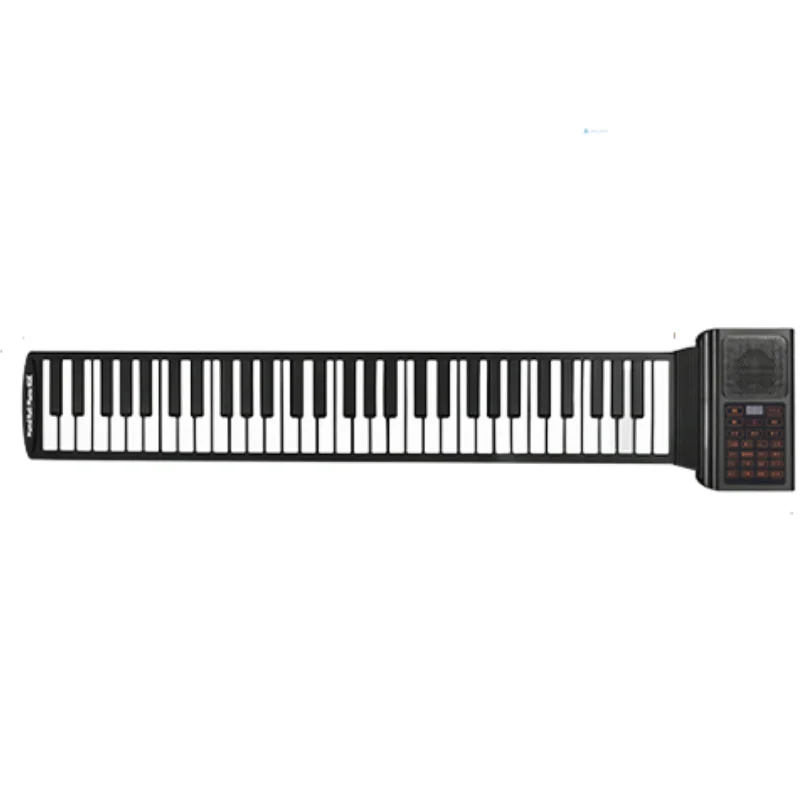 Children Electronic Organ Kit Profissional Roll Up Keyboard Music Electronic Organ Teclado Infantil Christmas Present XR50DZQ