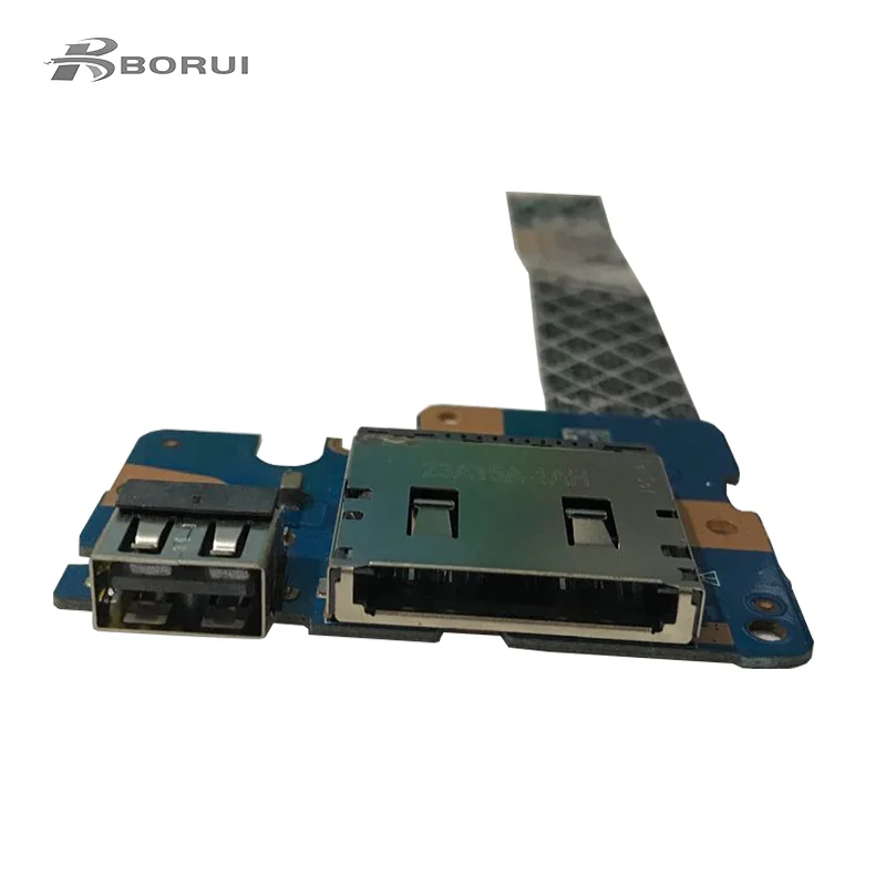 BORUI Оригинальная для Dell Latitude 3450 usb-камера с флеш-картой памяти SD кард-ридер плата и