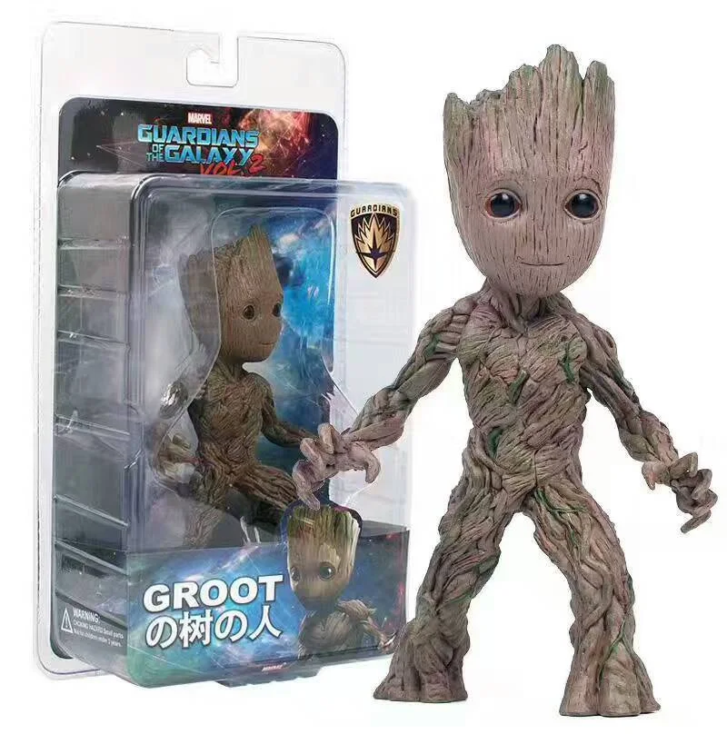 Strongwell кукла Грут фигурка дерево фигурка мужчины игрушка Marvel стражи Грут фигурки Грут дети милые
