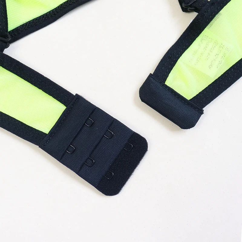 Сексуальное нижнее белье с подвязками комплект из 3 предметов бюстгальтер и