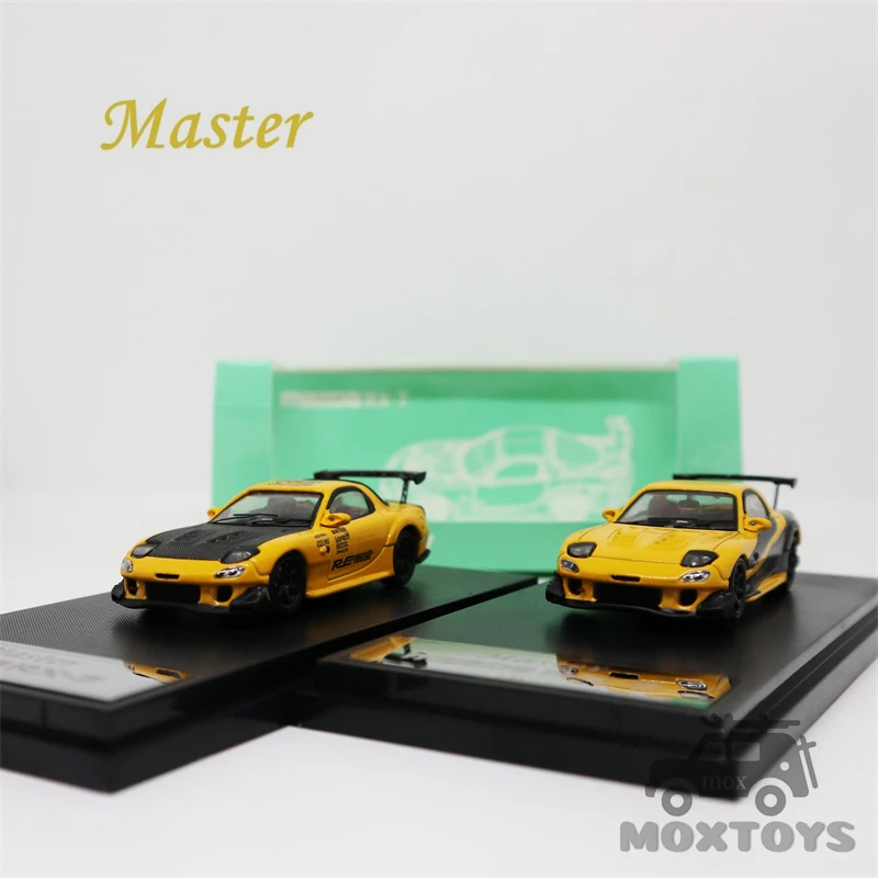 Мастер 1:64 Mazda Amemiya желтая литая модель автомобиля | Игрушки и хобби