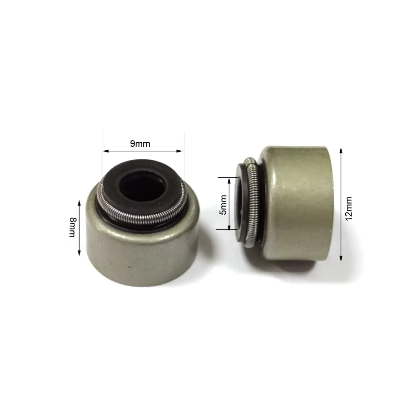 For SRZ150 2 шт. шток клапана сальники для Honda CG125 CG150 Yamaha YP250 GS 150cc 125cc CG CB JH70 GY6 50 125 ZY125 Скутер мопед - Цвет: For SRZ150