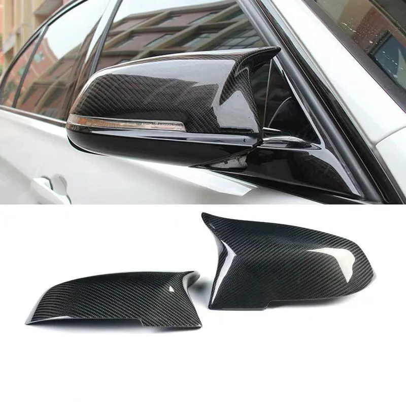 For BMW 1 2 3 4 X M Series Rear View Side Mirror Cover F20 F21 F22 F23 F30 F32 F36 X1 E84 F87 M2 Carbon Style Car Accessories | Автомобили